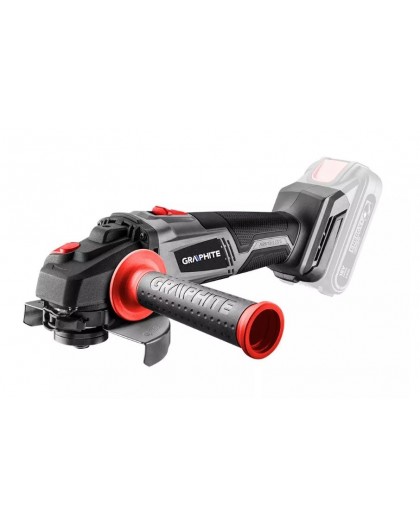 Graphite Energy+ 18V Li-Ion brushless cordless angle grinder 125 mm blade without battery