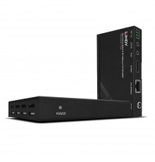 Lindy 70m Cat.6 HDMI 4K30, IR ja RS-232 HDBaseT pikendaja PoC-iga