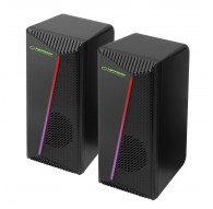 Esperanza EGS106 Speakers 2.0 LED Black 6W