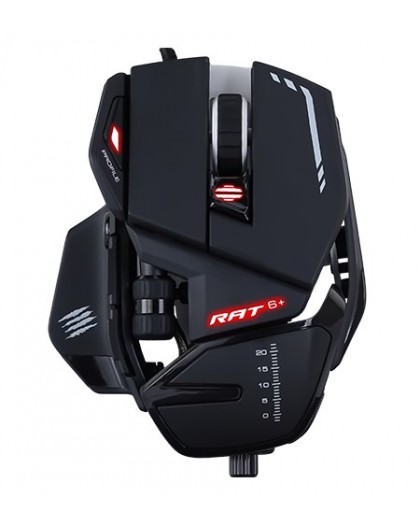 Mad Catz R.A.T. 6+ mouse Right-hand USB Type-A Optical 12000 DPI