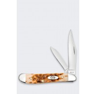 Knife Case Peanut SS Amber Bone