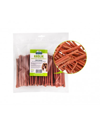 PETITTO Soft rabbit fingers - dog treat - 500g