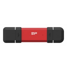 Silicon Power DS72 USB flash drive 1 TB USB Type-A / USB Type-C 3.2 Gen 2 (3.1 Gen 2) Red