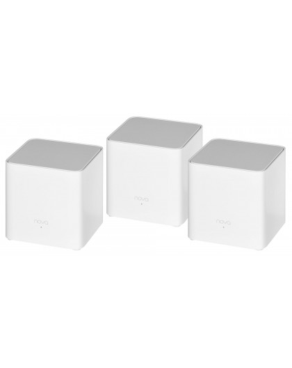 Tenda EX3-3 mesh wi-fi system Dual-band (2.4 GHz / 5 GHz) Wi-Fi 6 (802.11ax) White 1 Internal
