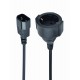 Gembird PC-SFC14M-01 power adapter IEC320 C14 - SCHUKO (F) on a 15 cm cable
