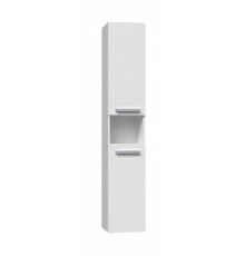 Bathroom cabinet NEL III 31x30x174 cm, matt white