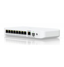 Ubiquiti USW-Flex-2.5G-8-PoE Switch | 8x 2.5GbE RJ45, 1x 10GbE SFP+, 196W