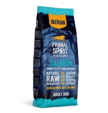 PRIMAL SPIRIT Iberian 70% Salmon – semi-moist dog food – 12 kg