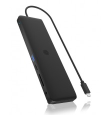Docking station IcyBox USB Type-C with triple video output retail