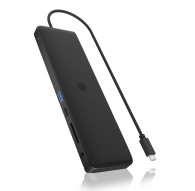 Docking station IcyBox USB Type-C with triple video output retail
