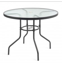 Garden table with glass top JUPITER 90cm