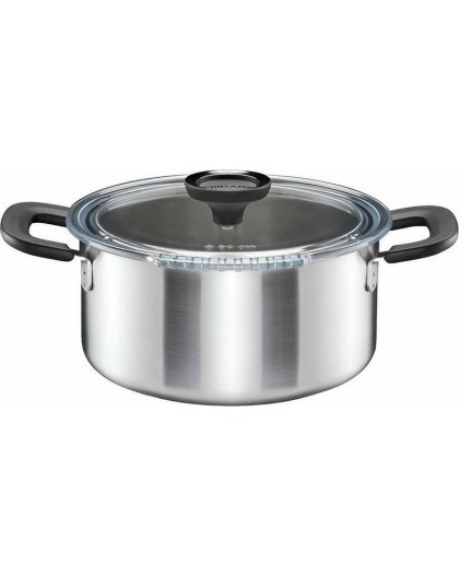 5L pot stainless steel with lid Functional Form