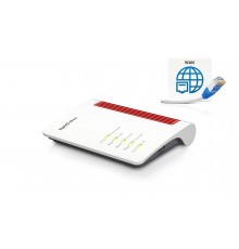 FRITZ!Box 4050 wireless router Gigabit Ethernet Dual-band (2.4 GHz / 5 GHz) Black, White