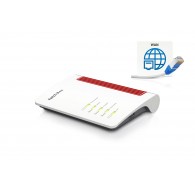 FRITZ!Box 4050 wireless router Gigabit Ethernet Dual-band (2.4 GHz / 5 GHz) Black, White