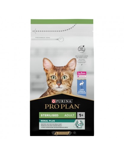 PURINA Pro Plan Sterilised Renal Plus - dry cat food - 1.5 kg