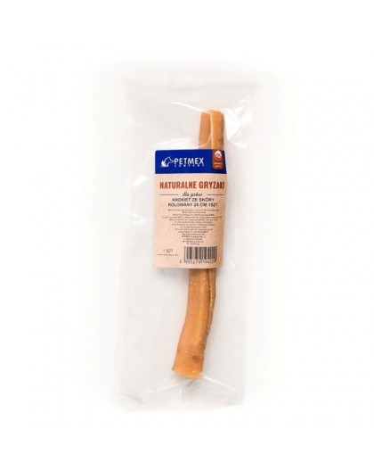 Masticable para perros PETMEX Rollo de croqueta de cuero 25cm 1pc