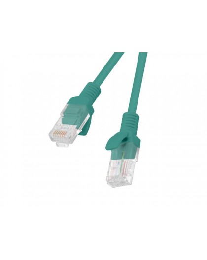 PATCHCORD KAT.6 UTP 1.5M ZIELONY FLUKE PASSED LANBERG 10-PACK
