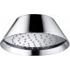 Steel overhead shower - 225 mm