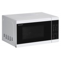 Sharp YC-MG02E-W microwave Countertop 20 L 800 W Blue, White