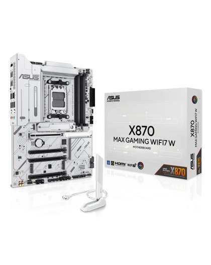 ASUS X870 MAX GAMING WIFI7 W AMD X870 Socket AM5 ATX