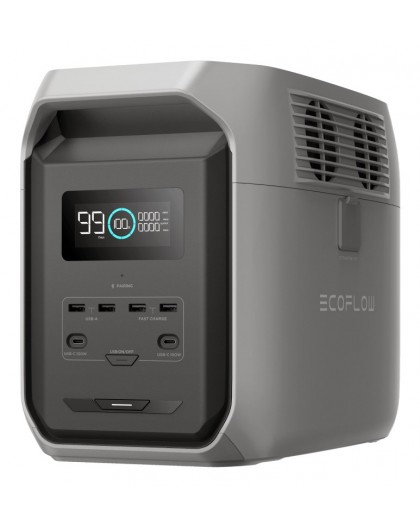 EcoFlow DELTA 3 1500 portable power station Lithium Iron Phosphate (LiFePO4) 1800 W 16.5 kg