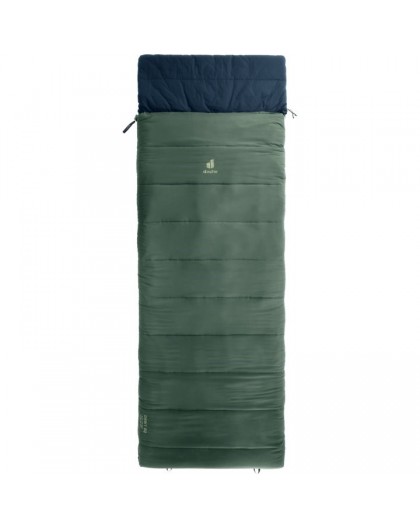 Deuter Orbit SQ -5 synthetic sleeping bag (200 cm) right-handed - ivy/ink