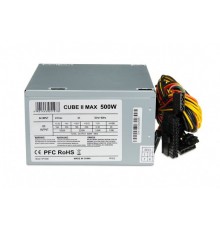 iBox CUBE II power supply unit 500 W 20+4 pin ATX ATX Silver