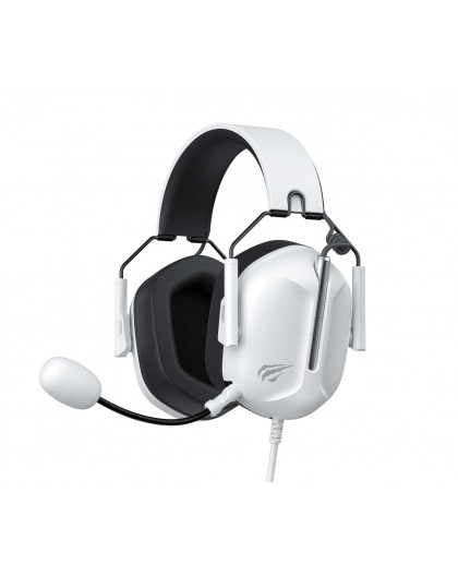 Havit H2033D - gaming headphones, white/black