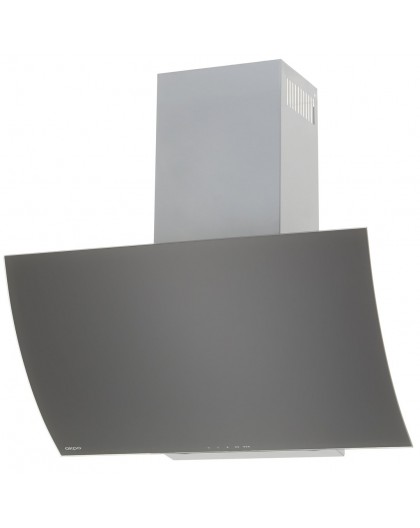 Akpo WK-4 Clarus 60 Chimney Kitchen Hood Grey Glass
