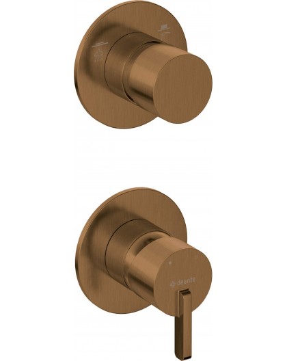 Shower mixer concealed with spray switch