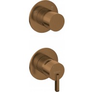 Shower mixer concealed with spray switch