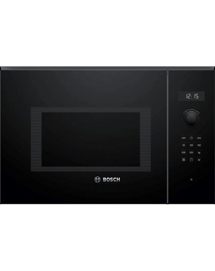 Bosch Serie 6 BEL554MB0 microwave Built-in Combination microwave 25 L 900 W Black, Stainless steel