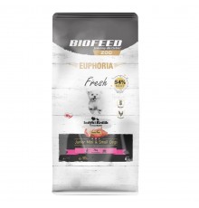 BIOFEED Euphoria Fresh Junior Mini & Small Turkey with rabbit - dry dog food - 8kg