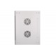 Extralink Rackmount cabinet 12U 600x450 ASP Gray wall mounted, metal door