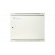 Extralink Rackmount cabinet 12U 600x450 ASP Gray wall mounted, metal door