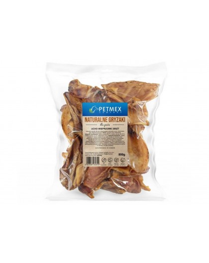PETMEX Pork ear - dog chew - 20 pcs.