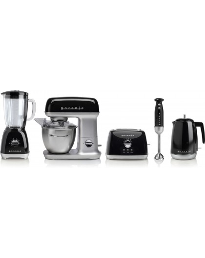 Gorenje MMC1000RLBK food processor 1000 W 4.5 L Black, Metallic