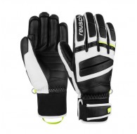 REUSCH MASTER PRO GLOVES SIZE 9 black, white and yellow