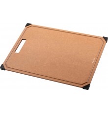 Kitchen board wood fiber 42x30 cm, Brown