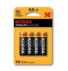 Kodak XTRALIFE alkaline AA battery (4 pack)