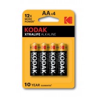 Kodak XTRALIFE alkaline AA battery (4 pack)
