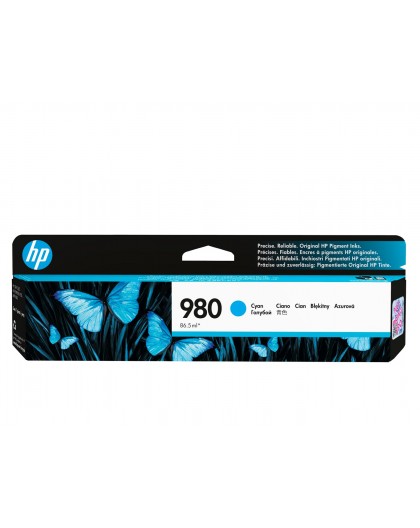 HP 980 Cyan Original Ink Cartridge