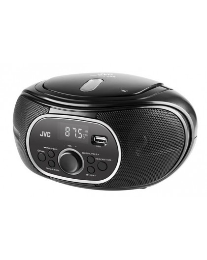JVC radio RD-E221B Boombox black
