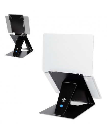 R-Go Tools Tablet and laptop stand R-Go Riser Duo, suitable for 10-22 inch screen, black