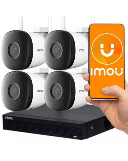 ZESTAW IMOU WI-FI KIT/NVR1104HS-W-S2-CE-1T/4-F22P-0280B