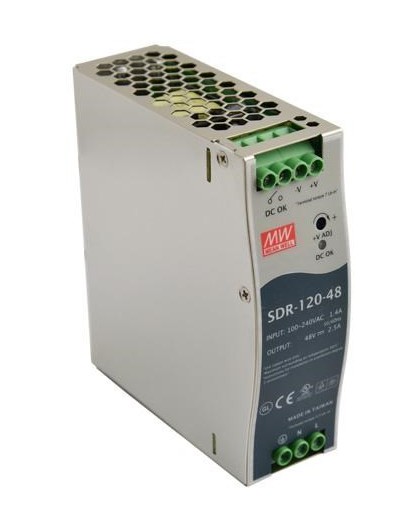 Pulsar SDR-120-48 DIN Rail Switching Power Supply