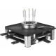 WMF Lumero 0415480011 raclette grill 8 person(s) 1960 W Black, Stainless steel