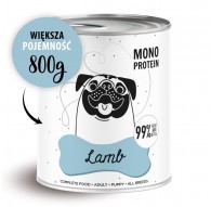 PAKA ZWIERZAKA Pepe Lamb - wet dog food - 800g