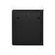 Lanberg wall-mounted installation rack cabinet 19'' 15U 600x600mm black (glass door)