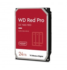 Western Digital Red Pro internal hard drive 24 TB 7200 RPM 512 MB 3.5" Serial ATA
